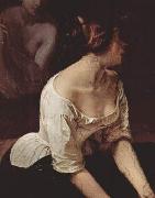 Francesco Hayez Bath of the Nymphs, detail oil on canvas